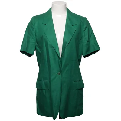 Blazer (Vert) de MaxMara Cupro, Lin