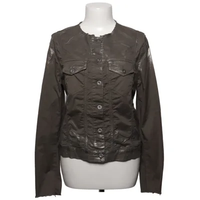 Veste en jean (Gris) de Lauren Vidal Coton, Élasthane