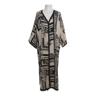 Shirt dress (Beige, Black) from JYOTHI Polyester