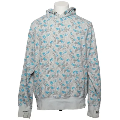 Huvtröja (Grå, Blå, Flerfärgad) från Identity Bomull, Polyester