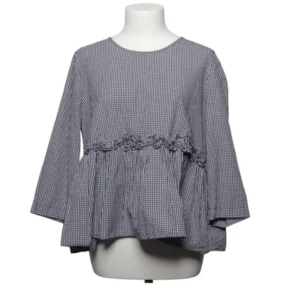 Blouse (Noir, Blanc) de Zara Trafaluc Collection Coton