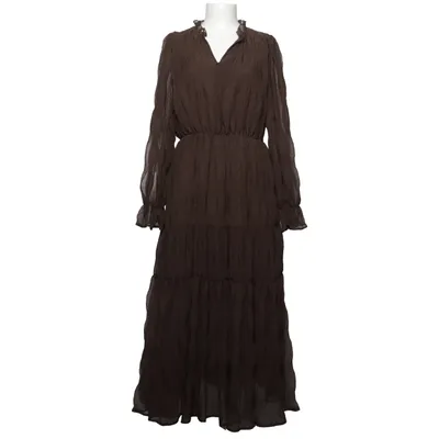 Robe longue (Marron) de Choklate Polyester