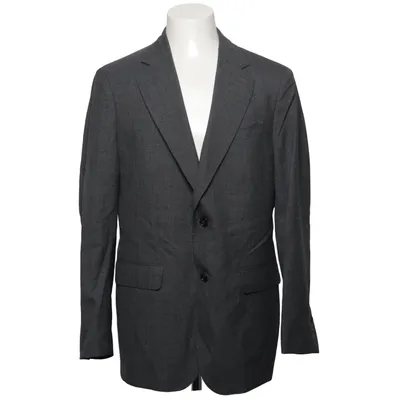 Blazer (Grijs) van Banana Republic Katoen, Polyester, Viscose, Wol