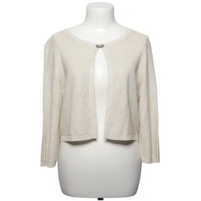 Cardigan (Beige) de 123 Fibre métallique, Polyester, Viscose