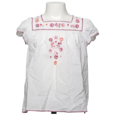 Bluse (Weiß, Mehrfarbig) von L.O.G.G by H&M Baumwolle