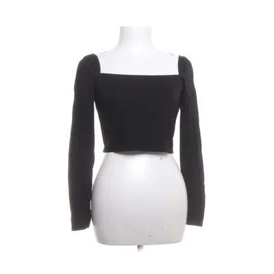 Crop top (Black) from NA-KD Elastane, Polyamide, Viscose