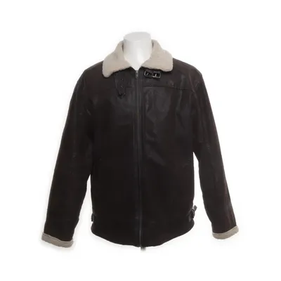 Shearlingjacka (Brun) från Molltan Skinn, Polyester