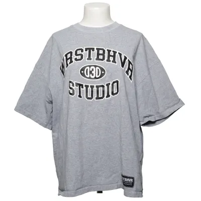 T-shirt (Grau) von WRSTBHVR Studio Baumwolle