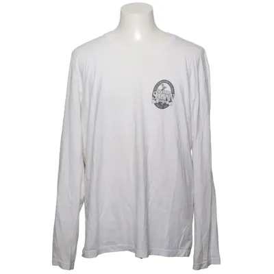 Lange mouwen shirt (Wit) van Next Level Apparel Katoen