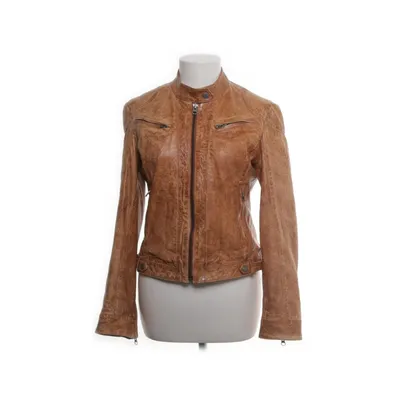 Läderjacka (Brun) från Gipsy Polyester, Skinn