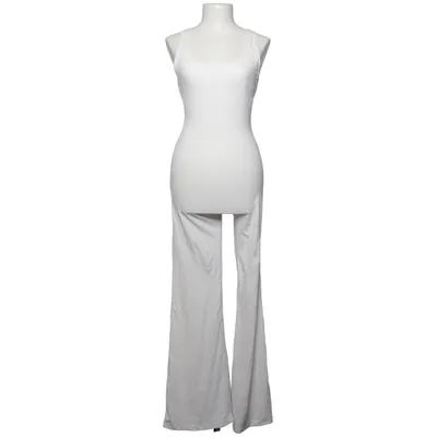 Jumpsuit (Weiß) Elasthan, Polyamid