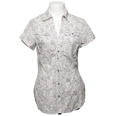 Chemise à manches courtes (Blanc, Multicolore) de Mexx Coton