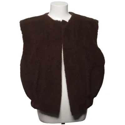 Ytterväst (Brun) från Made in italy Elastan, Polyester, Viskos