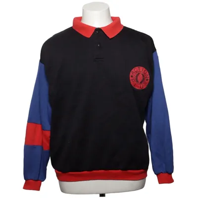 Sweatshirt (Sort, Blå, Rød) fra Plus Plus Akryl