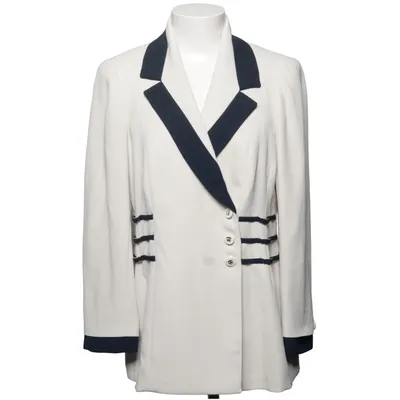 Blazer (Beige, Noir) de Equivoque