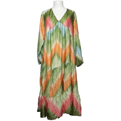 Kjole (Grøn, Orange, Flerfarvet) fra Marta Viscose