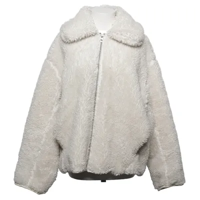 Winter jacket (White) from Weekday Polyester, Cotton