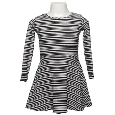 Dress (Black, White) from F&F Kids Elastane, Polyester, Viscose