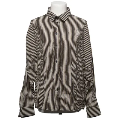 Skjorte (Sort, Beige) fra Lindex Polyamid, Viscose