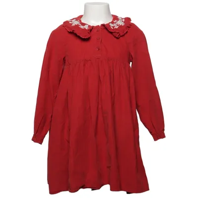 Dress (Red) from H&M Cotton, Polyester, Elastane