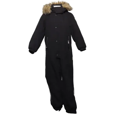Overall (Black) from Reima Faux fur, Polyester