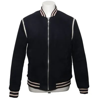 Collegejacka (Blå, Vit, Röd) från Zara Man Polyester