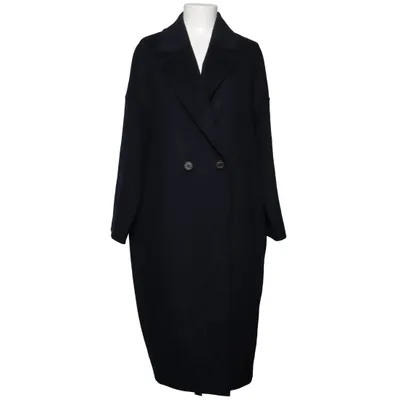 Frakke (Blå) fra Vicolo Polyester, Viscose, Uld