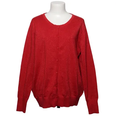 Cardigan (Rood) van MyWear Katoen, Metallvezel, Polyamide