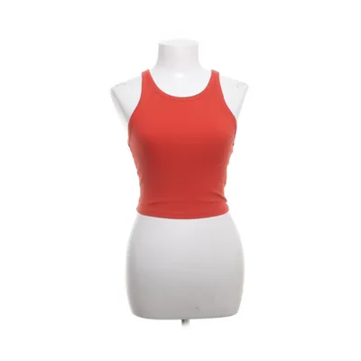 Tanktop (Rood) van Bershka Katoen, Elastaan