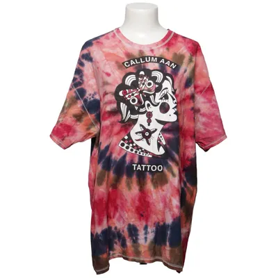 T-shirt (Roze, Blauw, Meerkleurig) van Callum Aan