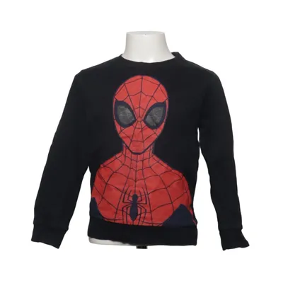 Collegetröja (Svart, Röd) från Marvel Bomull