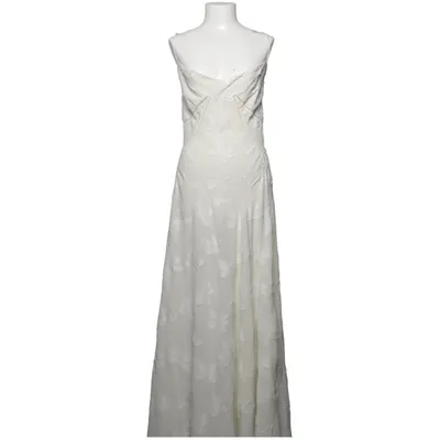 Maxikjole (Hvid) fra House of CB Polyester, Viscose