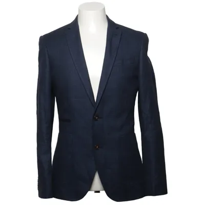 Blazer (Bleu) de Cedar Wood State Coton, Lin, Polyester