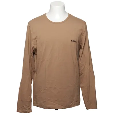 T-shirt à manches longues (Beige) de Boss Coton