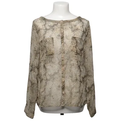Blouse (Beige, Zwart) van Ecote Polyester