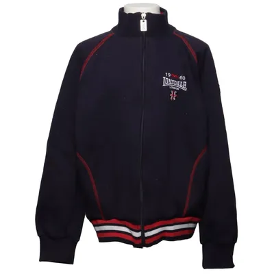Sports jacket (Blue) from Lonsdale Cotton, Polyester