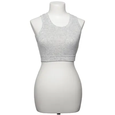 Crop Top (Grau) von American Vintage Elasthan, Polyester, Viskose