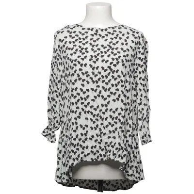 Bluse (Hvid, Sort) fra Jascha Stockholm Viscose