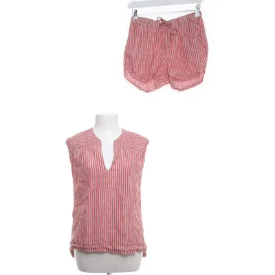 Set (Röd, Vit, Silverfärgad) från Lollys Laundry Bomull, Linne, Viskos