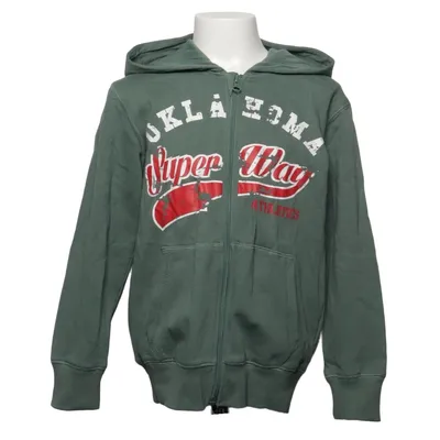 Sweat à capuche (Vert, Multicolore) de Skill Coton, Polyester