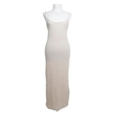 Maxi jurk (Beige) van H&M Polyester, Elastaan