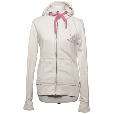Hoodie (Beige, Pink) from Adenauer & Co Cotton, Polyester