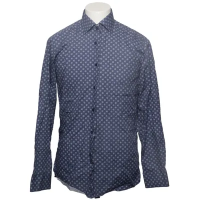Chemise (Bleu, Blanc) de Allan Clark Coton