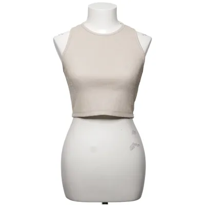 Crop top (Beige) fra Lefon Elastan, Metallfiber, Polyester