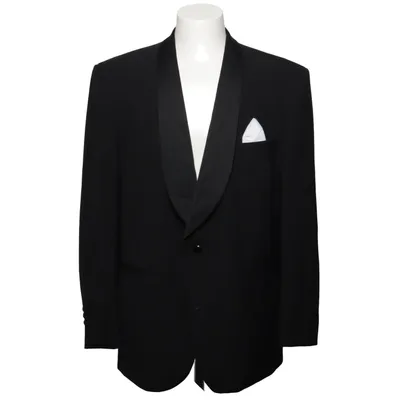 Smoking blazer (Zwart) van Style