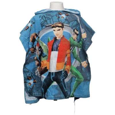 Bath cape (Blue, Multicolored) from Cartoon Network Cotton