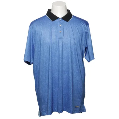 Polotrøje (Blå) fra Cutter & Buck Elastan, Polyester