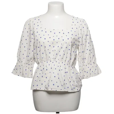 Top (Weiß, Blau) von Lollys Laundry Baumwolle