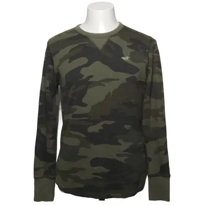 Lange mouwen shirt (Groen) van Hollister Katoen, Polyester