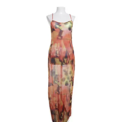 Maxi dress (Red, Multicolored)